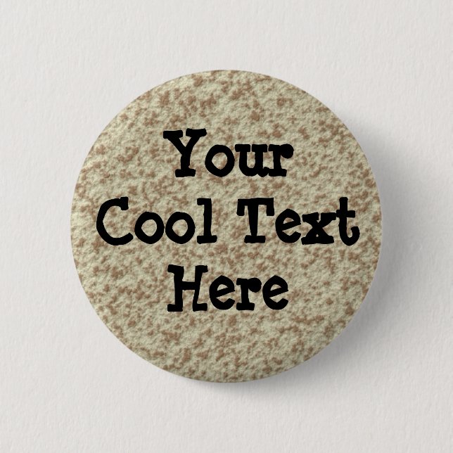 Porridge - Template Pinback Button (Front)