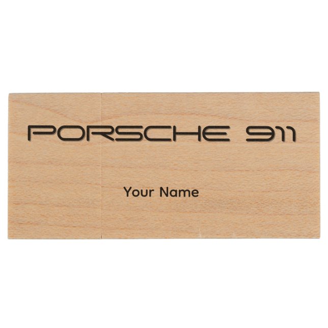 Porsche 911 Flash Drive (PERSONALIZED) 992.2 (Back)