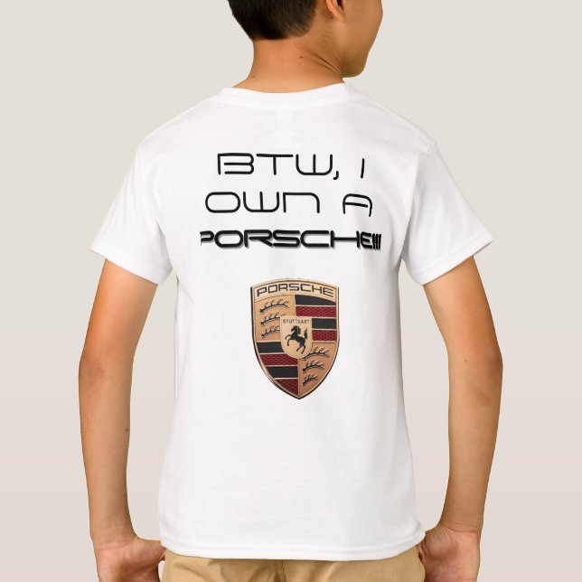 Porsche 911 (PERSONALIZED) 992.2 T-Shirt (Back)