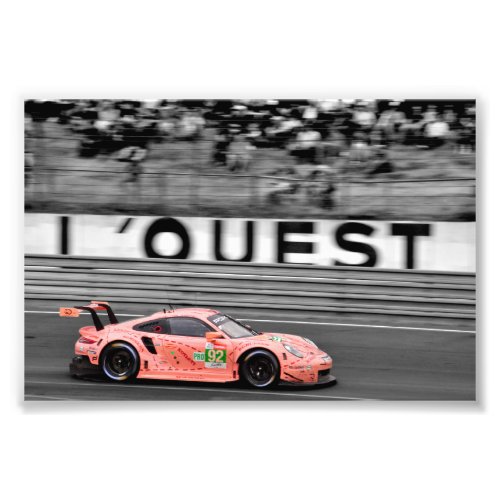 Porsche 911 RSR 24 Hours of Le Mans 2018 Photo Print