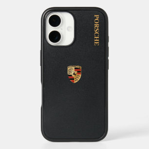 Porsche Inspired Luxury Black Phone Case