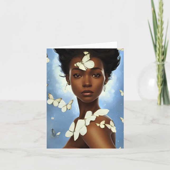 Porsha Letterpress Thank You Card (Front)