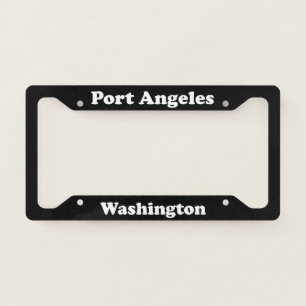 Port Angeles WA - LPF License Plate Frame