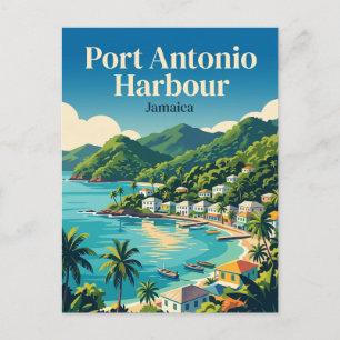 Port Antonio Harbour Jamaica Postcard