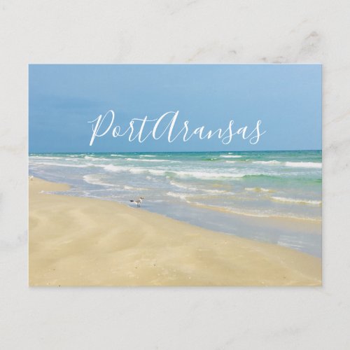 Port Aransas Beach Postcard