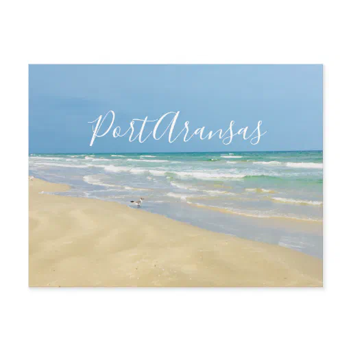 Port Aransas Beach Postcard