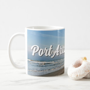 Port Aransas Beach Sunset Texas Photography Coffee Mug