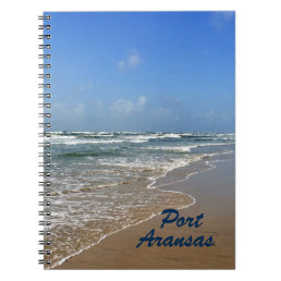 Port Aransas Beach Texas Coast Notebook