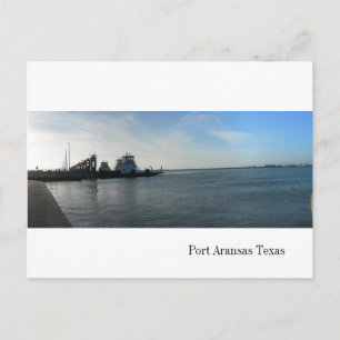 Port Aransas Ferry Postcard