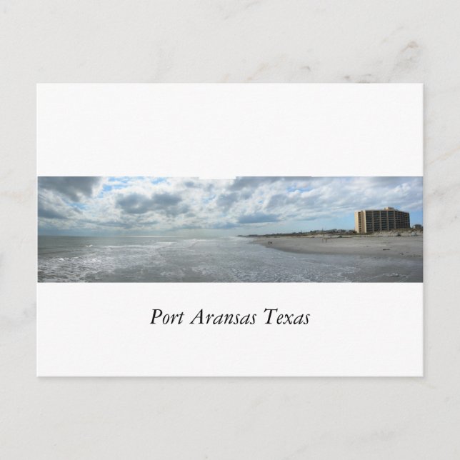 Port Aransas (Panoramic) #9 Postcard (Front)