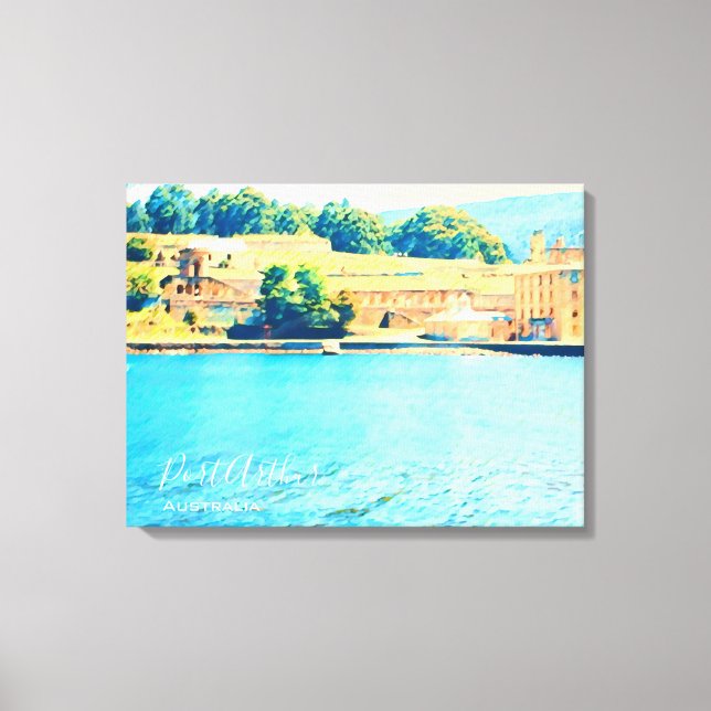Port Arthur Tasmania Australia travel Canvas Print (Front)