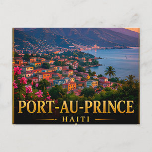 Port-au-Prince Haiti Regional Cultural Exploration Postcard