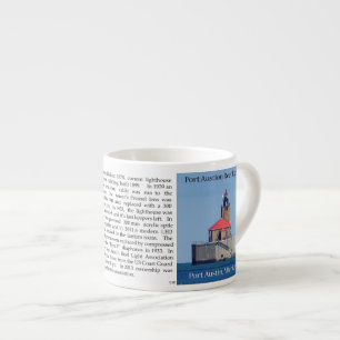 Port Austin Reef Light espresso mug