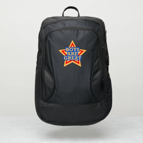 Port Authority Backpag with Gold Star Port Authority Backpack