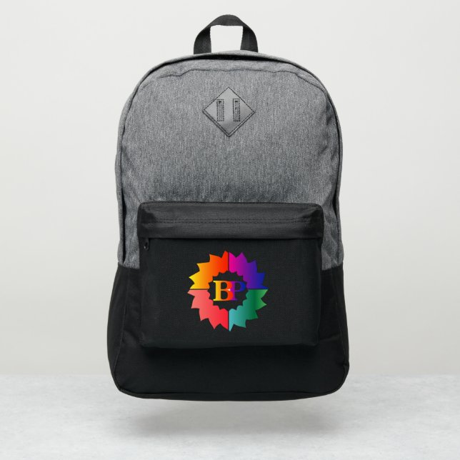 Port Authority Retro Backpack Backpack be printful (Front)