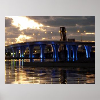 Port Boulevard Poster by Juanyg at Zazzle