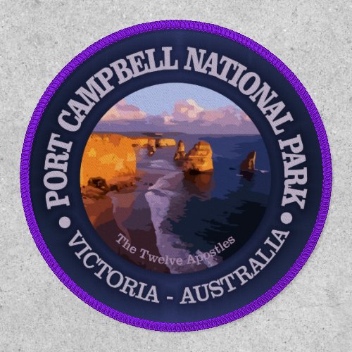 Port Campbell National Park C Metal Ornament Patch