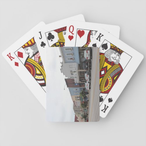 Port Clinton Ohio Downtown Playing Cards