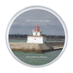 Port Colborne Outer Light lapel pin