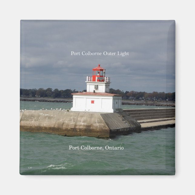 Port Colborne Outer Light magnet (Front)