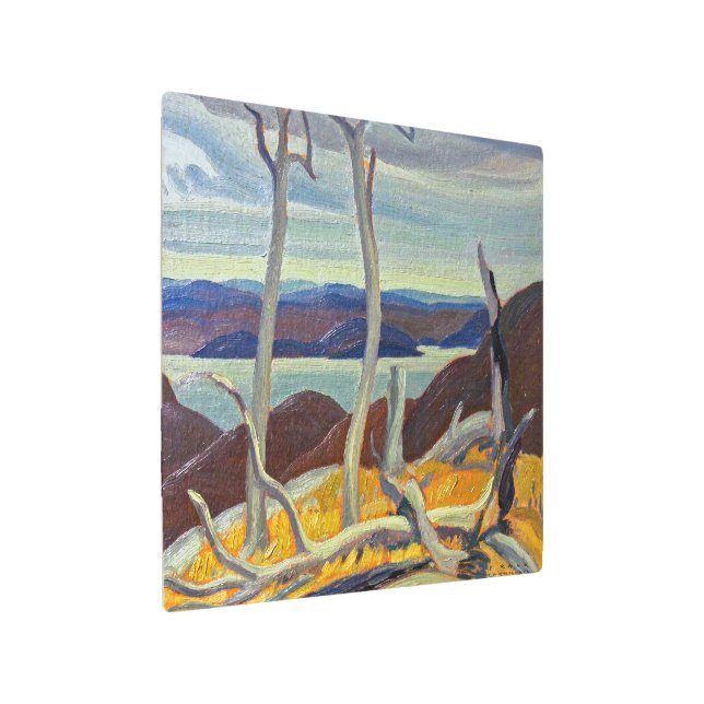 Port Coldwell Bay | Franklin Carmichael | Metal Print (Angled)