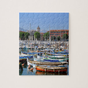 Port de Nice in France Jigsaw Puzzle