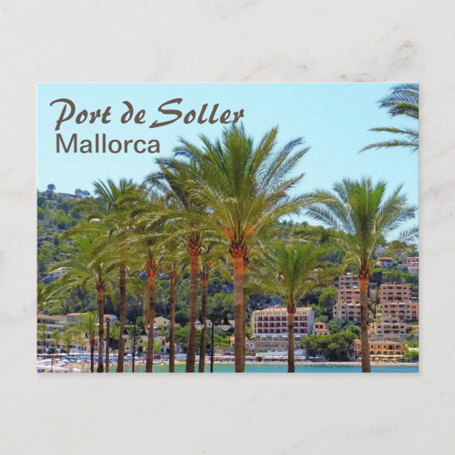 Port de Soller Mallorca Postcard (Front)