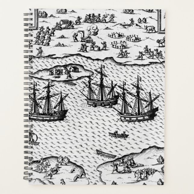 Port Desire | 1626 (Engraving) Planner (Front)