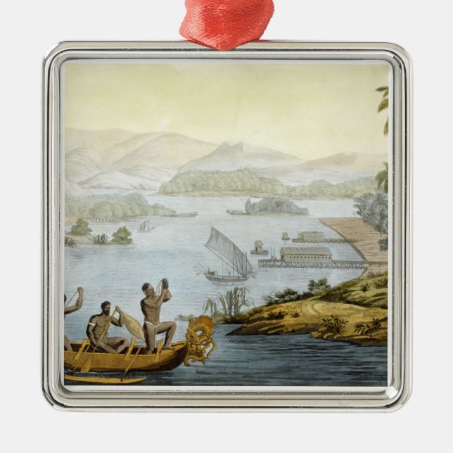 Port Dury, plate 75 from 'Le Costume Ancien et Mod Metal Ornament (Front)