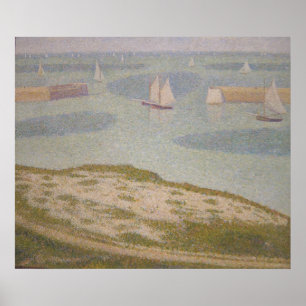 Port-en-Bessin Entrance to the Harbor Poster