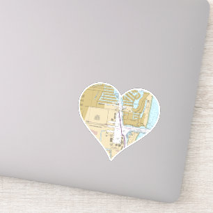 Port Everglades Florida Chart Sticker