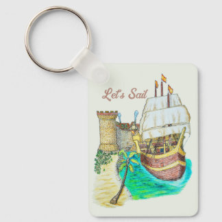 Port Galleon Keychain