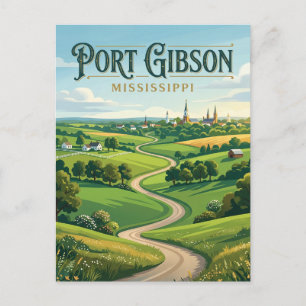 Port Gibson Mississippi Postcard