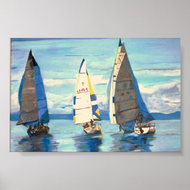 Port Hardy Sailing Regatta -  Poster (Front)