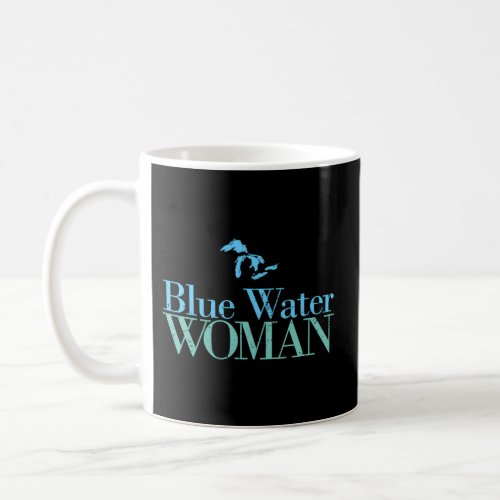 Port Huron Great Lakes Blue Water Coffee Mug