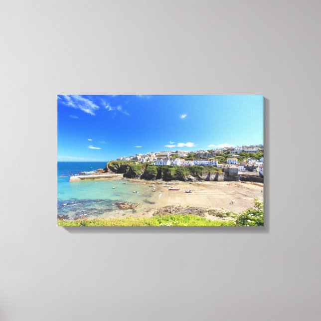 Port Isaac Canvas Print (Front)