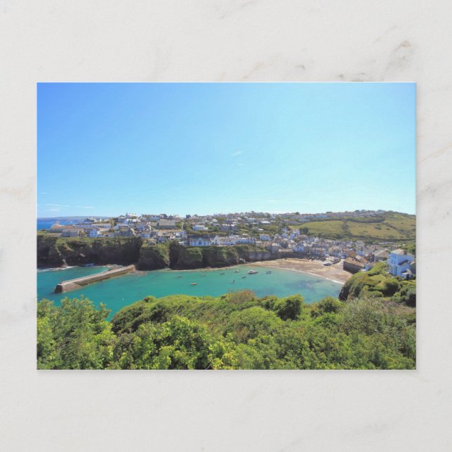 Port Isaac Postcard (Front)