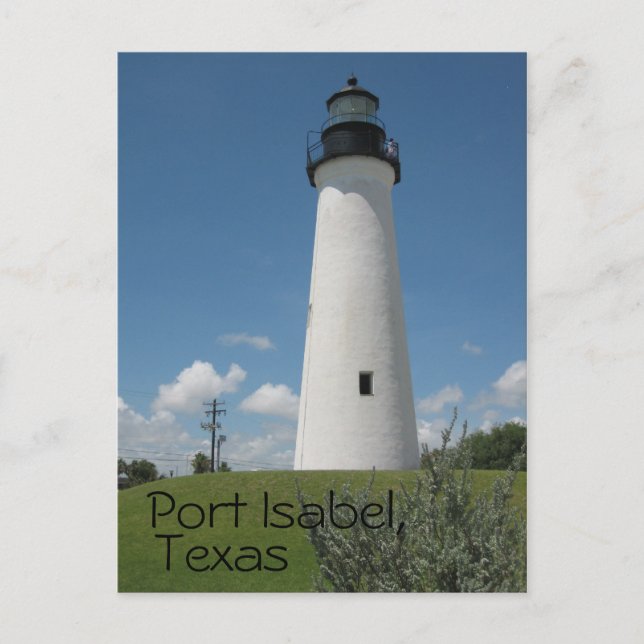 Port Isabel, Texas Postcard (Front)