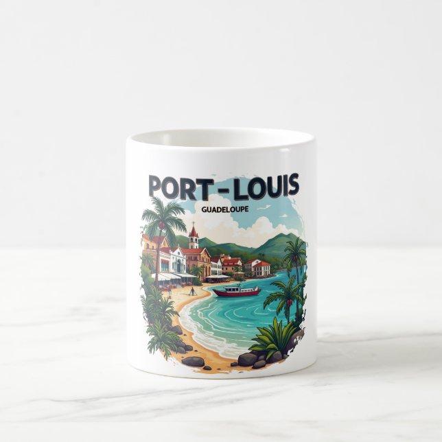 PORT-LOUIS GUADELOUPE COFFEE MUG (Center)