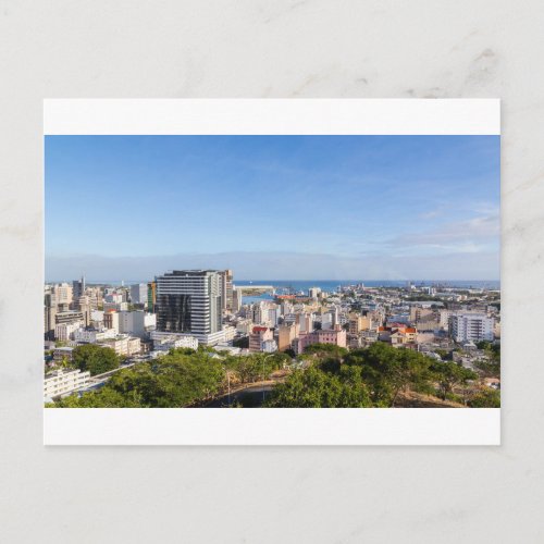 Port Louis Skyline capital of Mauritius by da Postcard