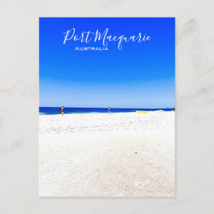 Port Macquarie beach scene Australia Postcard