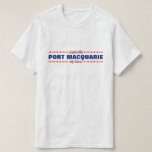 [ Thumbnail: Port Macquarie - My Home - Australia; Hearts T-Shirt ]