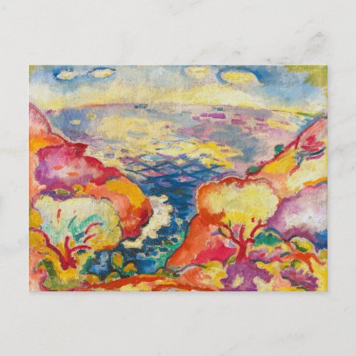 Port Miou  Georges Braque  Postcard