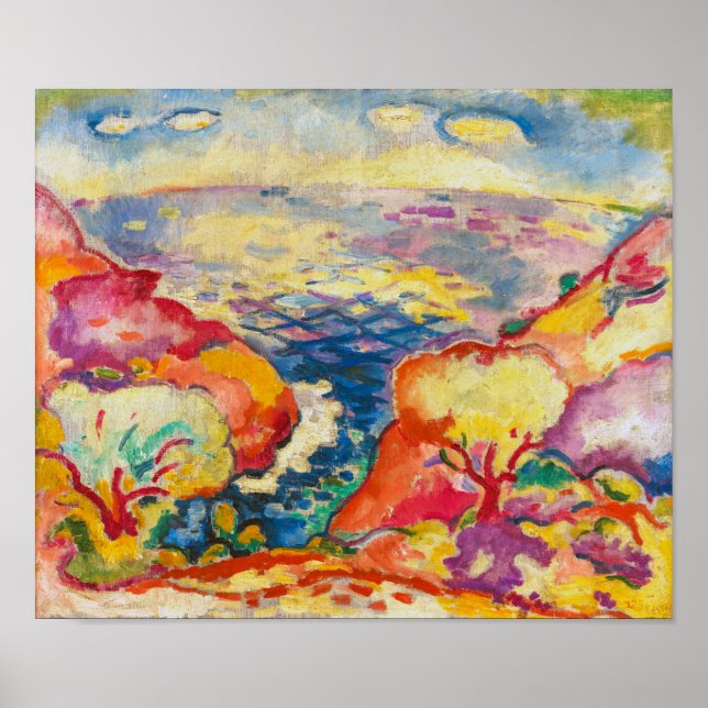 Port Miou | Georges Braque | Poster (Front)