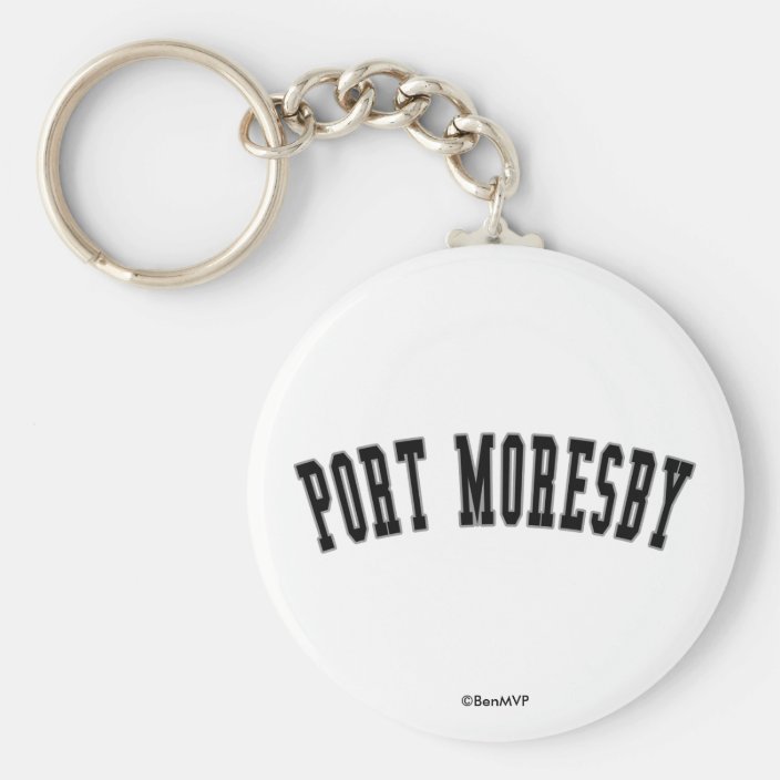 Port Moresby Key Chain