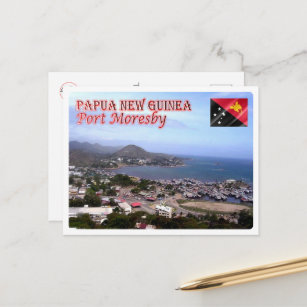 Port Moresby - Papua New Guinea - Postcard