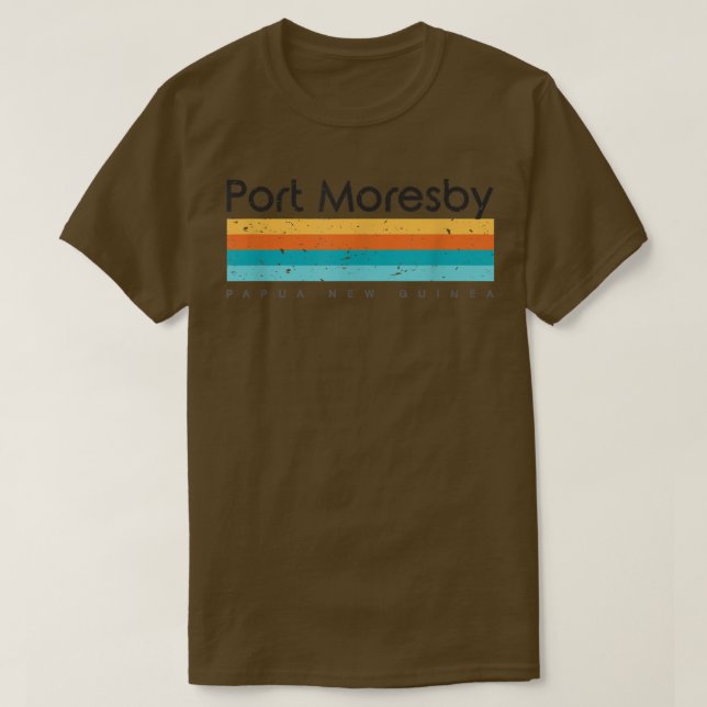 Port Moresby Papua New Guinea  T-Shirt (Design Front)