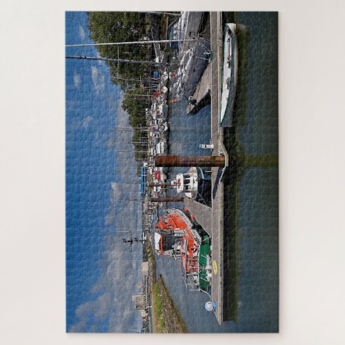 Port of Anglet in France Jigsaw Puzzle