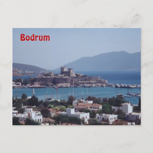 Port of Bodrum Postcard