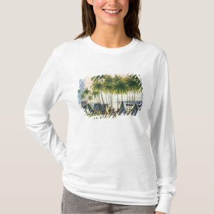 Port of Hanarourou in the Sandwich Islands T-Shirt
